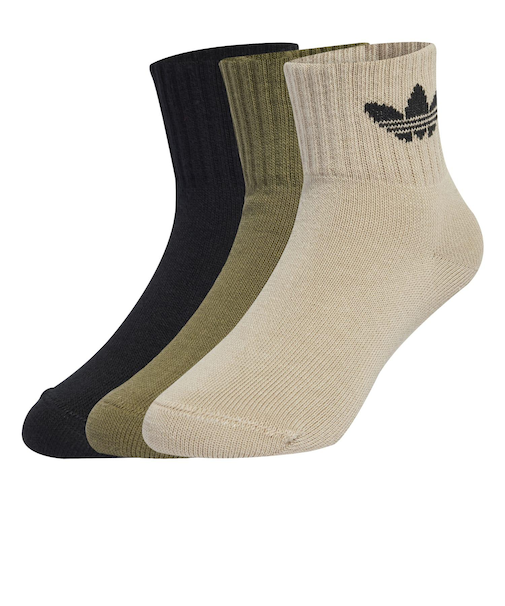 JW2934　K ANKLE SOCK 3P　STON/FOLV/BLK　698642-0001