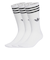 JV7416　U 3ST HIGH SOCKS 3P　WHITE/BLACK　698605-0001
