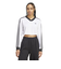 JV9740　W JACQUARD LS TOP　WHITE/BLACK　698625-0001