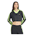 JV9737　W JACQUARD LS TOP　BLK/SGREEN　698624-0001