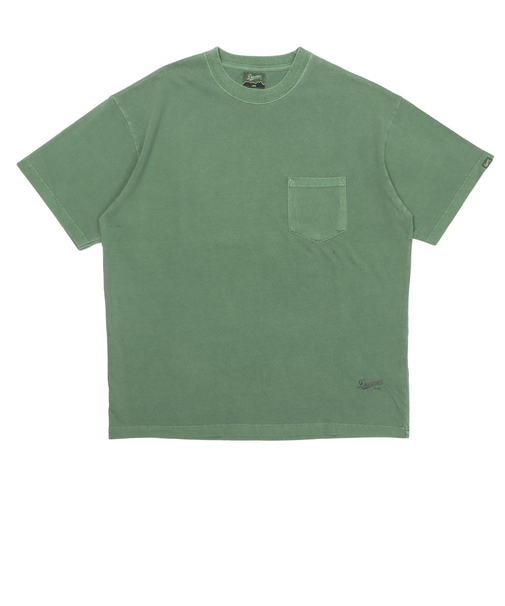 425R1013201　M Steelhead Trout PKT TEE　GREEN　697441-0002