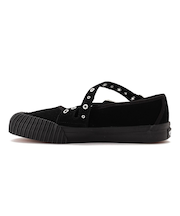 VN000D9ABLA　MARY JANE STRAPS　METAL BLACK　696529-0001