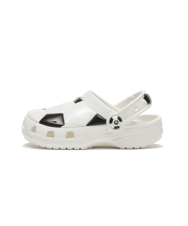210157-103　18-21 KIDS CLASSIC SOCCER CLOG　WHITE/BLACK　695406-0001