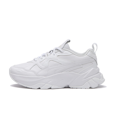 398555　W SOPHYR LTH　01WHITE　690615-0001