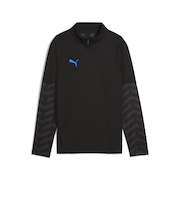 660495　K INDIVIDUALCUP 1/4 ZIP-TOP JR　07BK/WH/ULTRA　700390-0001