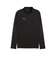 660497　M INDIVIDUALCUP 1/4 ZIP-TOP　07BK/WH/ULTRA　700391-0001