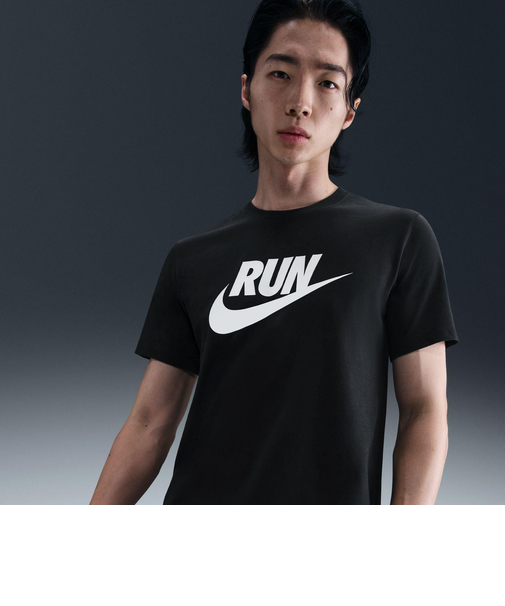 IH4239 M TEE RUN SWOOSH 010BLK 700544-0001