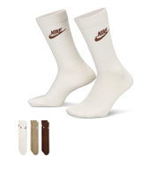 DX5025　U 3P ESS CREW SOCKS　904SAI/BEG/BRW　632447-0002