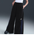 IH8509　W WIDE LEG WVN PANT　010BLK/SAIL　700432-0001