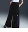 IH8509　W WIDE LEG WVN PANT　010BLK/SAIL　700432-0001