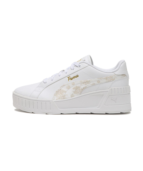 【PUMA】 プーマ KARMEN WEDGE GRAPHIC WH/WARM WH 国内発送 PUMA】 プーマ KARMEN WEDGE GRAPHIC カルメン ウェッジ