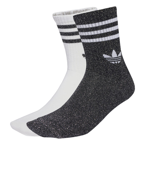 JV6049　W 3S GLITTER CR 2　BLAC/WHIT　698594-0001