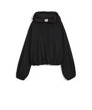 633797　W ROSE OVERSIZED HALF-ZIP　01BK　699612-0001