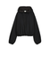 633797　W ROSE OVERSIZED HALF-ZIP　01BK　699612-0001