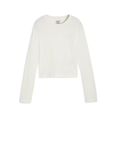 633805　W ROSE SLIM LONGSLEEVE TE　77WARM WH　699617-0002