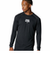 6007865　M CURRY TECH LOGO LST-SHIRT　001BLK/WHT　701416-0001