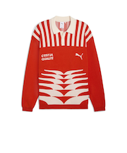 632512　M THE NEVERWORN VI KNIT JERSEY　22FIERCE RED　699605-0002