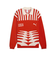 632512　M THE NEVERWORN VI KNIT JERSEY　22FIERCE RED　699605-0002