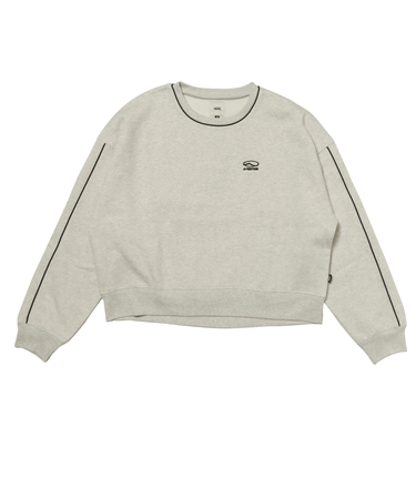 125K3042700　W piping sweat　TOP GRAY　701879-0001