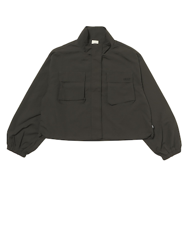 125K3091900　W stand color jacket　BLACK　701875-0002