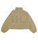 125K3091900　W stand color jacket　BEIGE　701875-0001