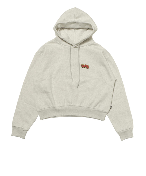 125K3033500　W Checker Logo Hoodie　TOP GRAY　701886-0002