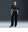 IH1012　W PHNX FLC WID PANT　010BLK/SAIL　703888-0001