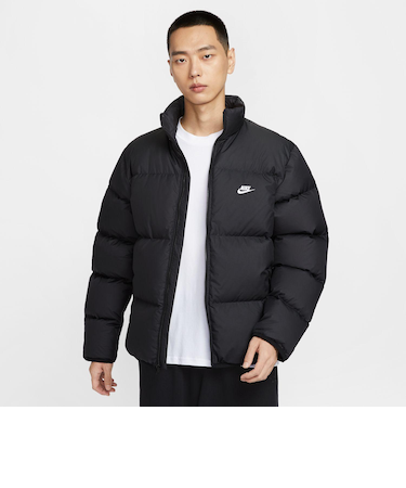 IB2976　M TF CLUB PUFFER JKT　010BLK/WHT　703853-0001
