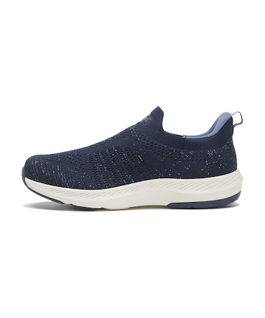 W1044　QS KNIT SLIPON　NAVY LAME　697415-0003
