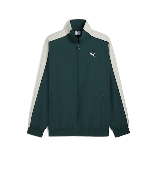 631876　M T7 OVERSIZED TRACK JACKET WV　75GREEN TERRAIN　699592-0002
