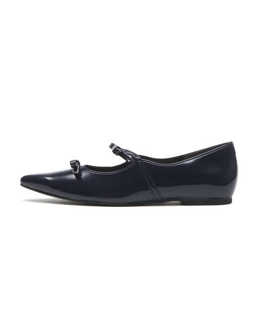 JE80258　W-RIBBON FLAT 1　E/NAVY　702823-0002