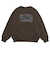 125K1041400　M LOGO Crew Neck Sweat　BROWN　701867-0002