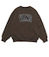 125K1041400　M LOGO Crew Neck Sweat　BROWN　701867-0002