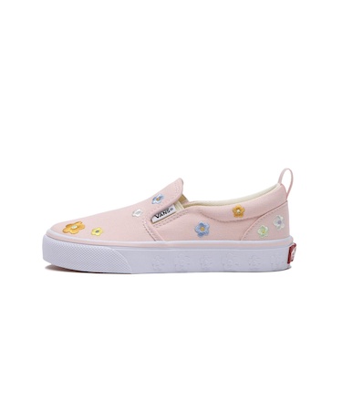 V98PS EB.FLW　17-22(H) SLIP ON　PNK/WHT/FLW　696336-0002