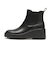 W35198　W ZG CITYQUEST WEDGE BOOTS WP　BLACK/BLACK WP　703413-0001