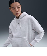 DQ5861　W PHNX FLC OS HOODIE　051B HTHR/BLK　635668-0008