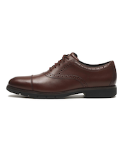 C40924　FLEXGRAND+ CAP TOE OXFORDS　*DK BRICK/BLACK　703352-0001