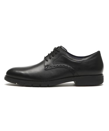 C40336　FLEXGRAND+ PLAIN TOE OXFORDS　*BLACK　703353-0001