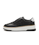 W33366　W GRANDPRO MAXFIELD SLIP ON SN　BLACK/WHITE　703403-0001