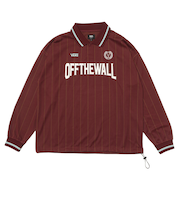 125K1111100　M FC OTW L/S Gaming Shirt　BURGUNDY　702001-0002