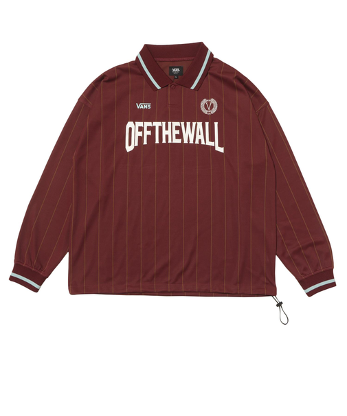125K1111100　M FC OTW L/S Gaming Shirt　BURGUNDY　702001-0002
