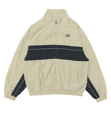 125K3091700 W color scheme nylon blouson NATURAL 701873-0001