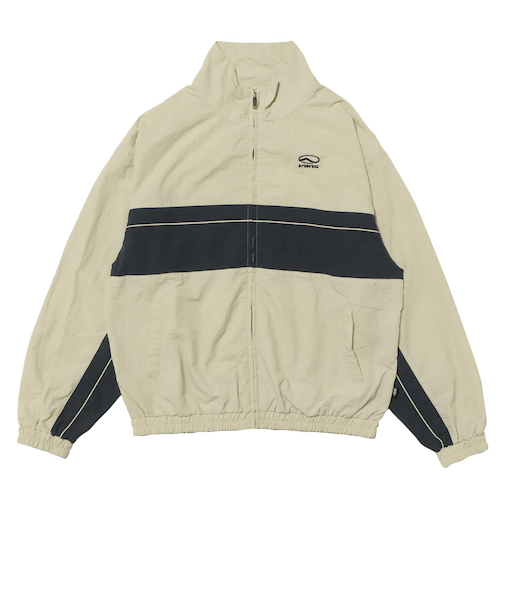 125K3091700 W color scheme nylon blouson NATURAL 701873-0001