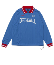 125K1111100　M FC OTW L/S Gaming Shirt　BLUE　702001-0004