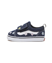 V36TDL BLT DFLW　12-165(H)OLD SKOOL　DENIM/WHITE　696790-0001