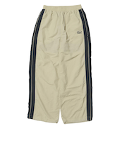 125K3141800　W color scheme nylon pants　NATURAL　701874-0001