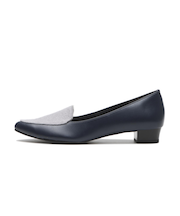 JE80259　HEEL LOAFER 2.5　NAVY　702824-0002