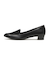 JE80259　HEEL LOAFER 2.5　BLACK　702824-0001