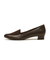JE80259　HEEL LOAFER 2.5　D.BROWN　702824-0003