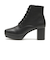 W3053　SQUARE LACE UP 7　BLACK　697378-0001